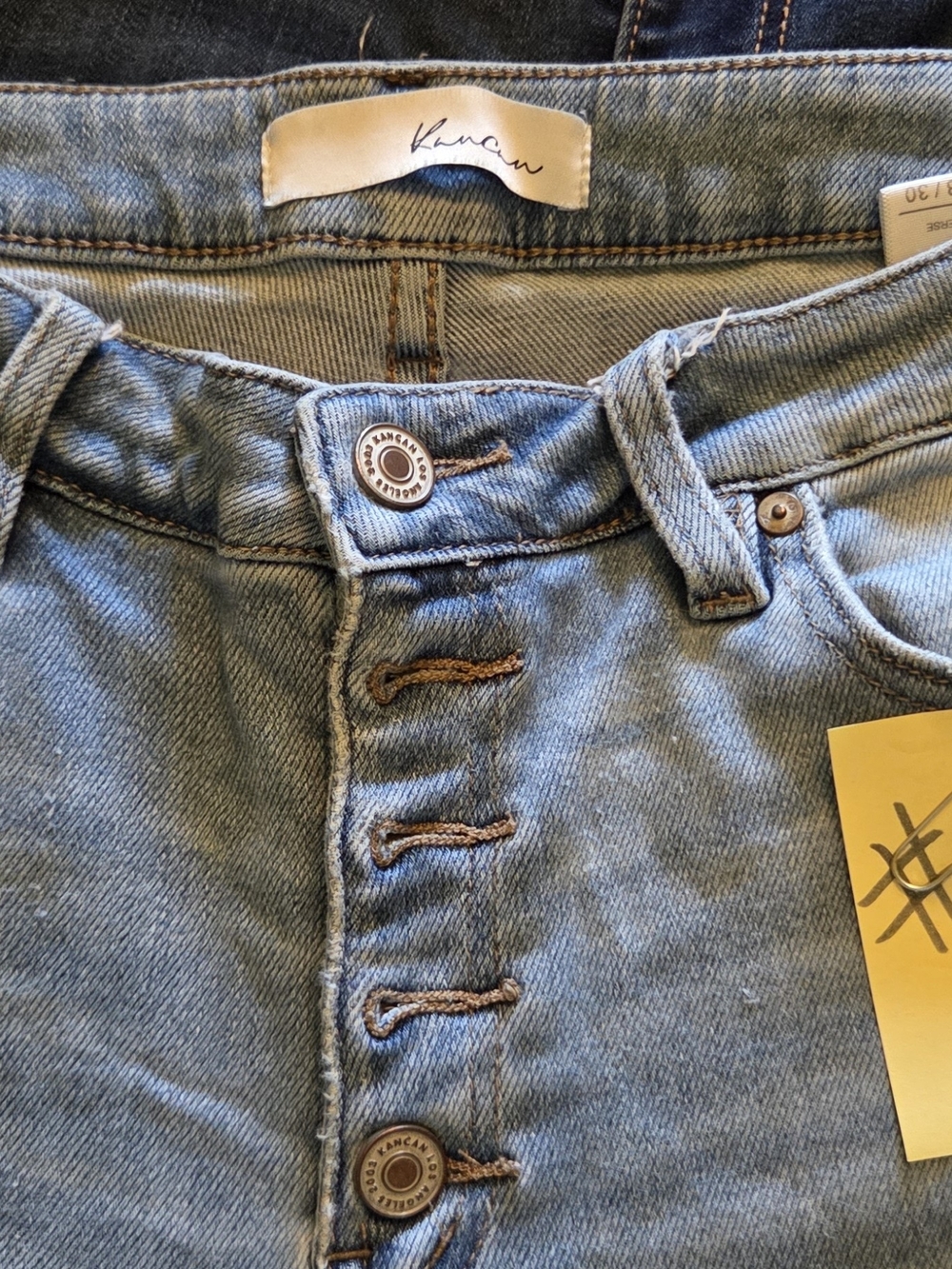 Flying Monkey Blue Denim Jeans - Picture 6 of 15